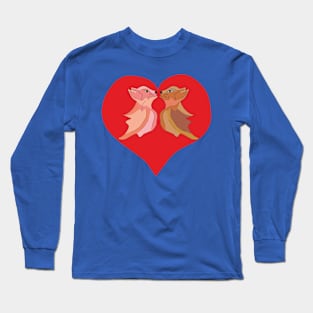 Cats in love Long Sleeve T-Shirt